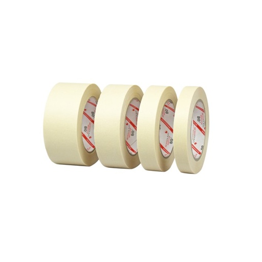 [BSS040015]  80º CINTA ADHESIVA ENMASCARAR 45M BOSSAUTO (18 mm)